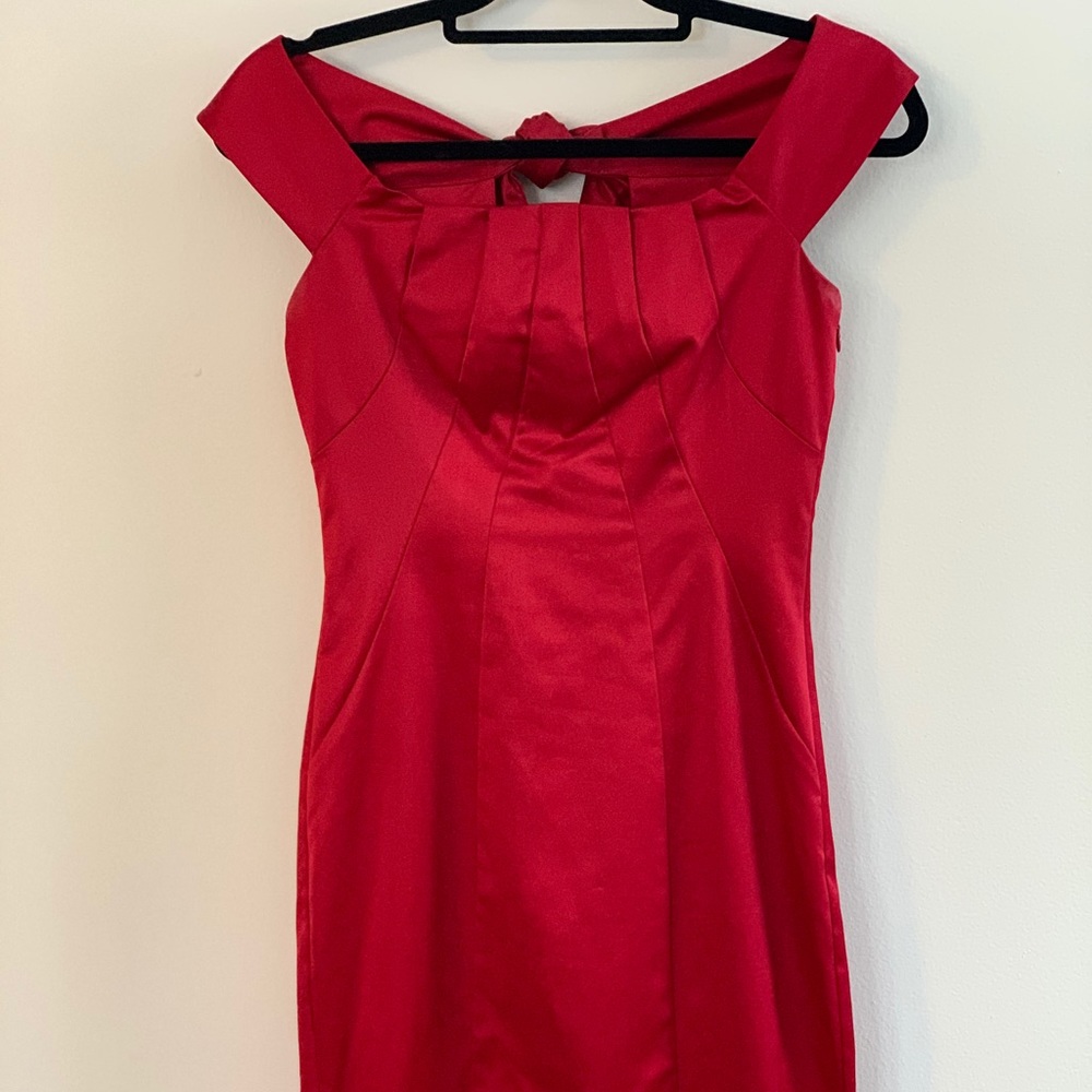 Red dress from the Limited